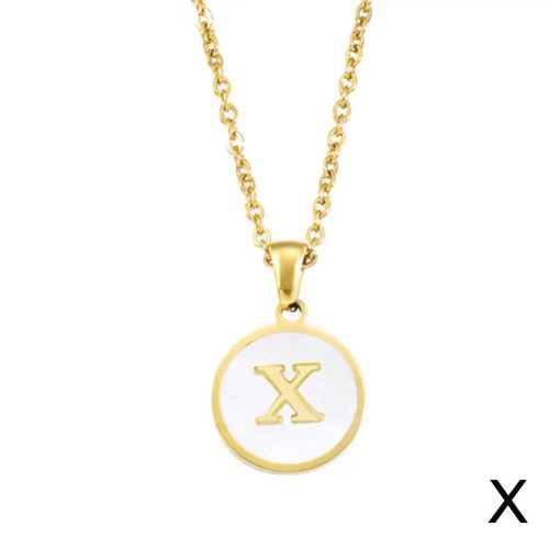 Personalised 26 Letters Pendant Necklace - Elegant Fashion Accessory