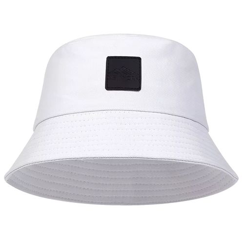 Versatile Bucket Hat - Sunscreen Protection & Durable Polyester - White