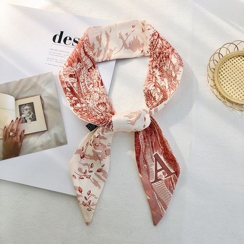 YJSFG HOUSE Fashion Print Scarf - Versatile 26 Letter Long Scarf
