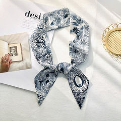 YJSFG HOUSE Fashion Print Scarf - Versatile 26 Letter Long Scarf - O