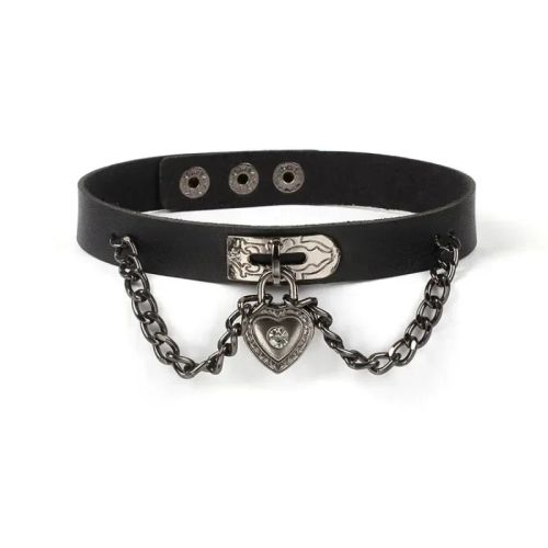 Nonoyesya Punk Studded Necklace - Vintage Style Fashion Choker