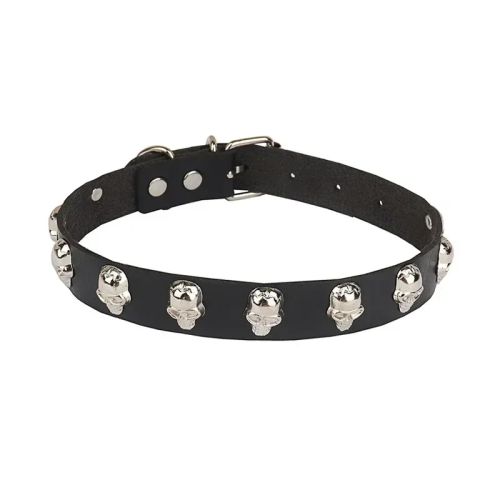 Nonoyesya Punk Studded Necklace - Vintage Style Fashion Choker - 32