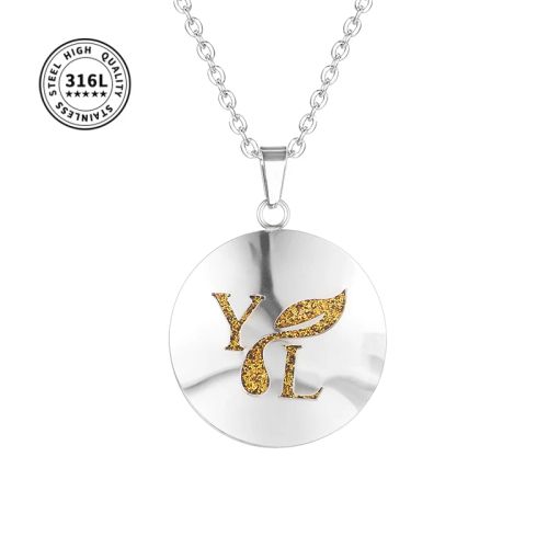 Aromatherapy Locket Necklace - Stylish Essential Oil Diffuser Pendant - YL30 White