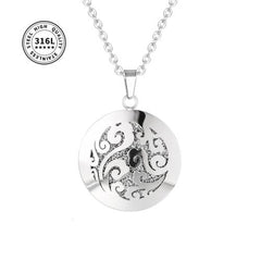 Aromatherapy Locket Necklace - Stylish Essential Oil Diffuser Pendant