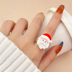 IFMIA High Quality Christmas Rings 2023 - Trendy Geometric Design