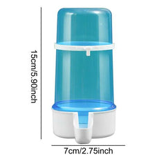 Automatic Bird Water Dispenser 415ml - Hygienic Durable Pet Supply