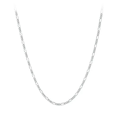 Bamoer Minimalist Herringbone Necklace - Stylish 925 Silver Chain - SCA028