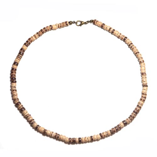 Minimalist Wenge Wood Choker Necklace - Stylish Accessory Gift
