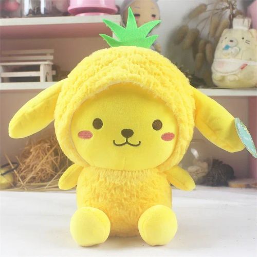 Sanrio Kuromi Plush Toy - Fantasy Design - Ideal Gift for Kids & Collectors - Yellow Ears 25CM