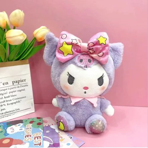 Sanrio Kuromi Plush Toy - Adorable Pineapple Doll for Ages 3 and Up