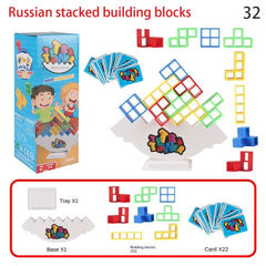 Balance Stacking Board Game - Fun Puzzle Building Blocks for All Ages