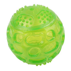 Bouncy Dog Toy Ball - Bite-Resistant & Elastic for Healthy Chewing