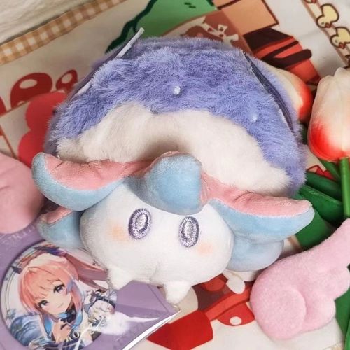 Kawaii Plush Dolls - Soft Adorable Cosplay Mascots for Fans - kokomi fungus / as shown