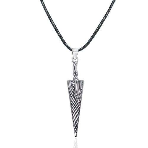 SONGCHANGJEWELRY Hollow Knight Pendant Necklace - Trendy Geometric Fashion - Necklace