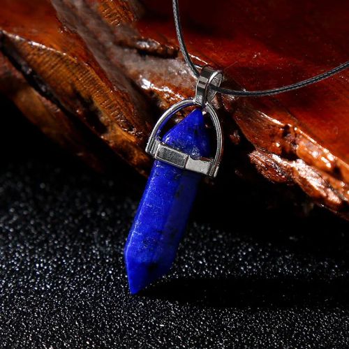 Trendy Geometric Pendant Necklace - Mood Tracker - Fashion Accessory
