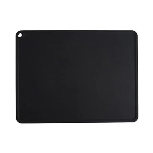 Silicone Dog Mat - Waterproof & Antiskid - Durable Pet Bed Mat - Black / S (41 x 30 CM)