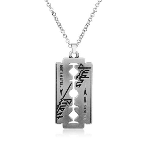 YiYuYiHua Classic Snake Chain Necklace - Stylish Fashion Accessory - N774-ancient silver