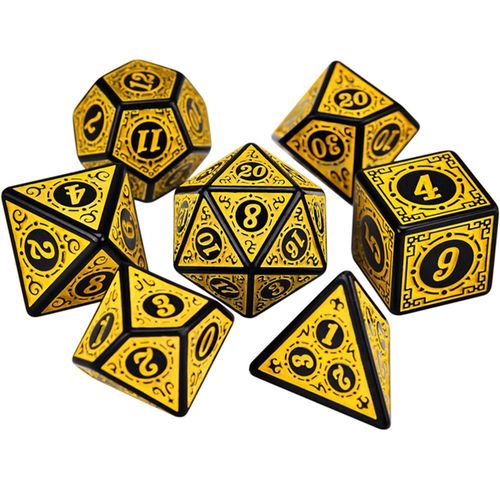 Acrylic Dice Set - Smooth & Durable - Perfect for Games & Parties