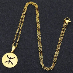 Amazigh Inspired Geometric Necklace - Ethnic Amulet for Parties