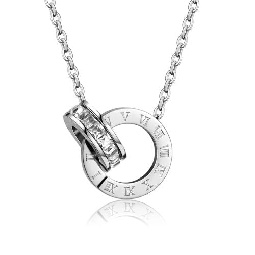 PAXA Classic Round Pendant Necklace - Stylish Fashion Jewellery