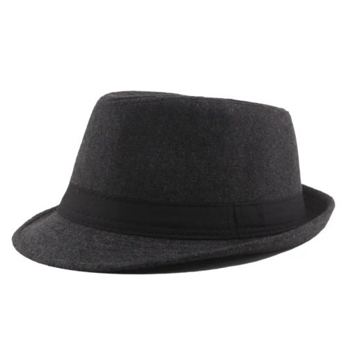 Golexury Woolen Fedora Hat - Stylish Retro Design for Parties