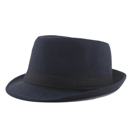 Golexury Woolen Fedora Hat - Stylish Retro Design for Parties