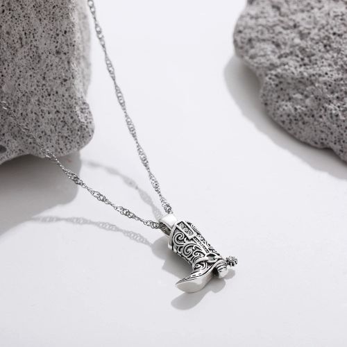 Doyours Geometric Punk Pendant Necklace - Fashionable & Trendy Accessory - silver color