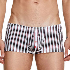 SEOBEAN Striped Cotton Boxers | Comfortable Fit | Stylish Underwear