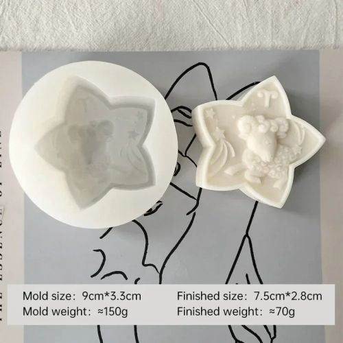 Durable Silicone Mould for Versatile DIY Projects and Baking Needs