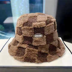 Stylish Adjustable Bucket Hat - Warm & Fashionable Outerwear Accessory