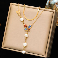 EILIECK Moon Pendant Necklace - Trendy Fashion Accessory