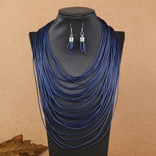 Trendy Jewellery Set - Fashion Necklace & Earrings for Parties