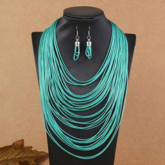 Trendy Jewellery Set - Fashion Necklace & Earrings for Parties