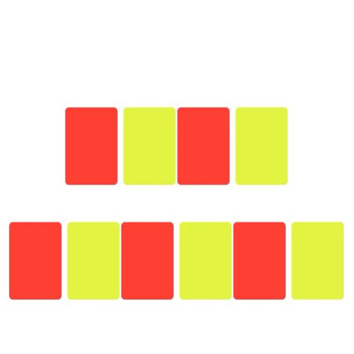 PVC Marker Cards - Bright Colours for Games and Activities