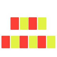 PVC Marker Cards - Bright Colours for Games and Activities