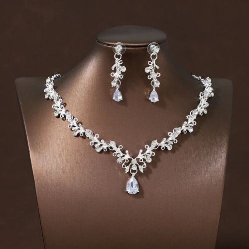 Itacazzo Exquisite Necklace & Earring Set for Weddings & Parties - XL-0004-A