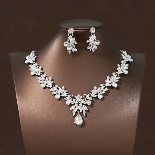 Itacazzo Exquisite Necklace & Earring Set for Weddings & Parties - XL-0005-A
