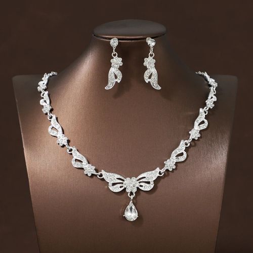 Itacazzo Exquisite Necklace & Earring Set for Weddings & Parties - XL-0006-A