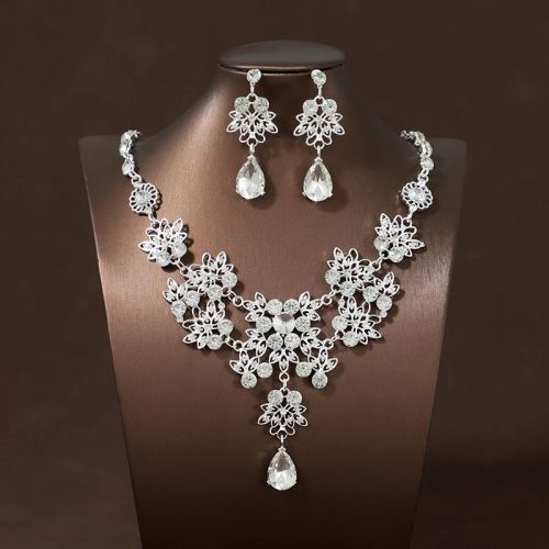 Itacazzo Exquisite Necklace & Earring Set for Weddings & Parties - XL-0008-A