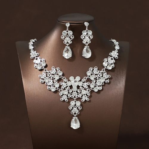 Itacazzo Exquisite Necklace & Earring Set for Weddings & Parties - XL-0010-A