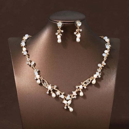 Itacazzo Exquisite Necklace & Earring Set for Weddings & Parties - XL-0015-A