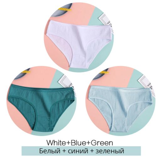 Comfortable Cotton Briefs - Soft & Breathable Low-Rise Underwear