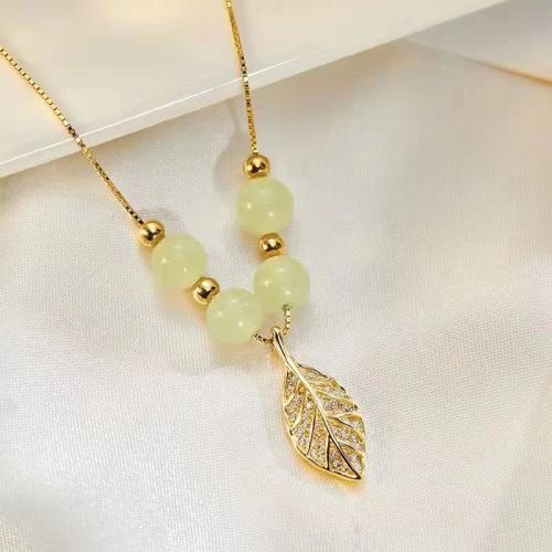 VENTFILLE Jade Necklace - Elegant Design for Stylish Occasions - BTSP2385-1