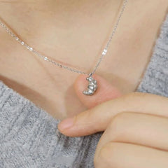 Croissant Shape Necklace - Trendy Design for All Occasions - Fashion Necklace