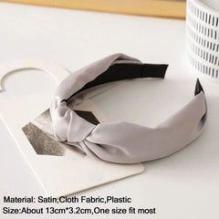 Double Layer Bow Headband - Stylish & Versatile Hair Accessory