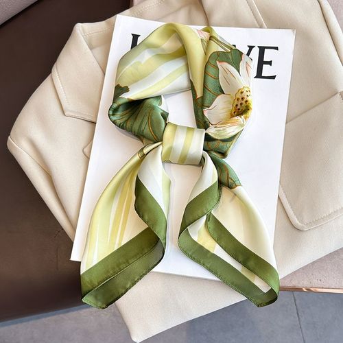 JTVOVO Luxury Square Scarf - Fashionable & Multifunctional Beach Accessory