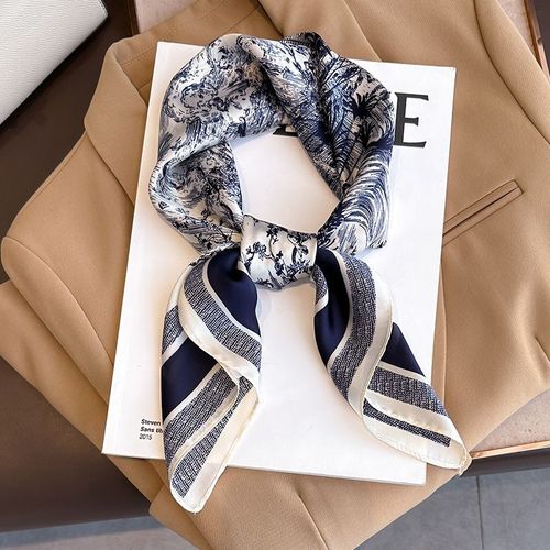 JTVOVO Luxury Square Scarf - Fashionable & Multifunctional Beach Accessory