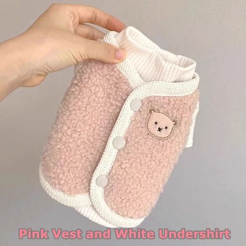 SHISHI 100% Cotton Pet Clothes for Autumn/Winter Comfort