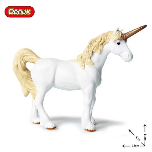 Oenux Rainbow Pegasus Action Figure - Educational PVC Model Toy - VIOLET/紫罗兰