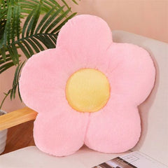 Classic Plush Fabric Cushion - Comfortable Support for Relaxation
